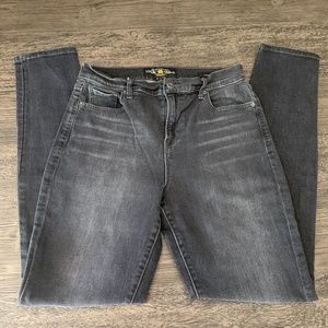EUC Lucky Brand Jeans Sz 29 Grey OLIVE SKINNY